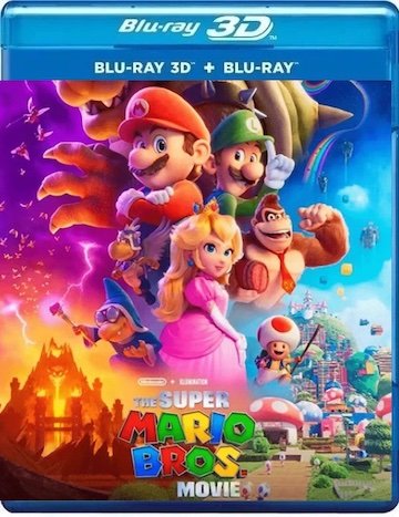 The Super Mario Bros. Movie 3D 2023